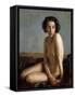 Seated Nude-Anthony Devas-Framed Stretched Canvas