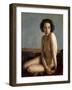 Seated Nude-Anthony Devas-Framed Giclee Print