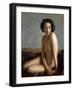 Seated Nude-Anthony Devas-Framed Giclee Print