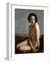 Seated Nude-Anthony Devas-Framed Giclee Print