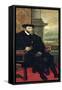 Seated Portrait of Emperor Charles V 1548-Titian (Tiziano Vecelli)-Framed Stretched Canvas