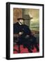 Seated Portrait of Emperor Charles V 1548-Titian (Tiziano Vecelli)-Framed Giclee Print