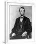 Seated Portrait of President Abraham Lincoln-null-Framed Photographic Print