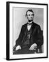 Seated Portrait of President Abraham Lincoln-null-Framed Photographic Print