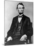 Seated Portrait of President Abraham Lincoln-null-Mounted Photographic Print