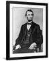 Seated Portrait of President Abraham Lincoln-null-Framed Photographic Print