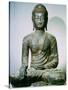 Seated Sakyamuni Buddha from Ch'Ungung-Ni, 10th Century-null-Stretched Canvas