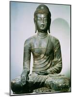 Seated Sakyamuni Buddha from Ch'Ungung-Ni, 10th Century-null-Mounted Giclee Print