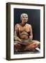 Seated Scribe, Ancient Egyptian, 5th Dynasty, 2498-2345 Bc-null-Framed Photographic Print