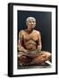 Seated Scribe, Ancient Egyptian, 5th Dynasty, 2498-2345 Bc-null-Framed Photographic Print