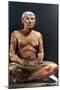 Seated Scribe, Ancient Egyptian, 5th Dynasty, 2498-2345 Bc-null-Mounted Photographic Print