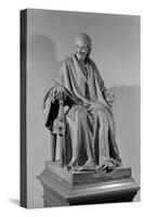 Seated Sculpture of Voltaire (1694-1778)-Jean-Antoine Houdon-Stretched Canvas