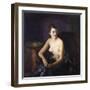 Seated Semi-Nude-John James Audubon-Framed Giclee Print