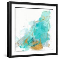 Seated Watercolor Woman I-Lanie Loreth-Framed Art Print