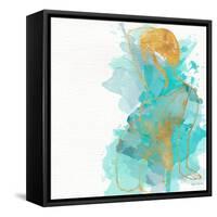 Seated Watercolor Woman II-Lanie Loreth-Framed Stretched Canvas