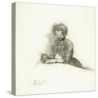 Seated Woman, C.1887-Henri de Toulouse-Lautrec-Stretched Canvas