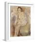 Seated Woman, C.1925-30-Jules Pascin-Framed Giclee Print