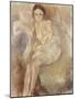 Seated Woman, C.1925-30-Jules Pascin-Mounted Giclee Print