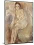 Seated Woman, C.1925-30-Jules Pascin-Mounted Giclee Print