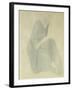 Seated Woman; Femme Assise-Auguste Rodin-Framed Giclee Print