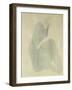 Seated Woman; Femme Assise-Auguste Rodin-Framed Giclee Print