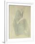 Seated Woman; Femme Assise-Auguste Rodin-Framed Giclee Print