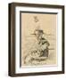 Seated Woman with a Straw Boater-Walter Richard Sickert-Framed Giclee Print