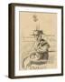 Seated Woman with a Straw Boater-Walter Richard Sickert-Framed Giclee Print