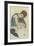 Seated Woman With Bent Knee-Egon Schiele-Framed Premium Giclee Print