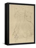 Seated Woman with Cushions-Gustav Klimt-Framed Stretched Canvas