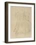 Seated Woman with Cushions-Gustav Klimt-Framed Giclee Print