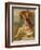 Seated Woman with Straw Hat-Pierre-Auguste Renoir-Framed Giclee Print