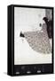 Seated Woman-Aubrey Beardsley-Framed Stretched Canvas