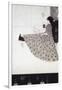 Seated Woman-Aubrey Beardsley-Framed Giclee Print