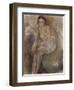 Seated Woman-Mary Cassatt-Framed Giclee Print