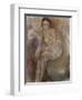 Seated Woman-Mary Cassatt-Framed Giclee Print