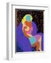 Seated Woman-Diana Ong-Framed Giclee Print