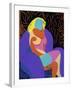 Seated Woman-Diana Ong-Framed Giclee Print