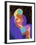 Seated Woman-Diana Ong-Framed Giclee Print