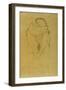 Seated Woman-Gustav Klimt-Framed Giclee Print