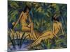 Seated Women by Water-Otto Mueller-Mounted Giclee Print