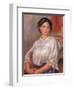 Seated Young Woman (Helene Bellon)-Pierre-Auguste Renoir-Framed Giclee Print