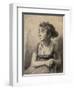 Seated Young Woman-Louis Leopold Boilly-Framed Giclee Print