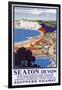 Seaton, Devon, Poster Advertising Southern Railway-Kenneth Shoesmith-Framed Giclee Print