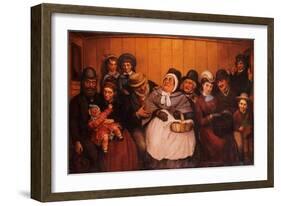 Seats for Five Persons-Abraham Solomon-Framed Giclee Print