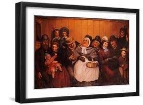 Seats for Five Persons-Abraham Solomon-Framed Giclee Print