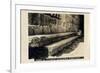 Seats in Byzantine Synagogue, Capernaum, Israel-null-Framed Photographic Print