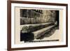 Seats in Byzantine Synagogue, Capernaum, Israel-null-Framed Photographic Print