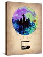 Seattle Air Balloon-NaxArt-Stretched Canvas