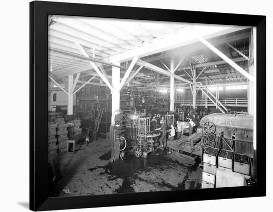 Seattle Brewing & Malting Co., Botttling Works, 1914-Asahel Curtis-Framed Giclee Print